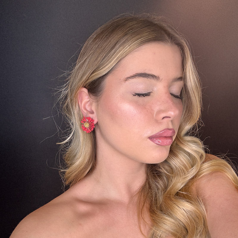 Palestro Milano Orecchini Margheritine colorate