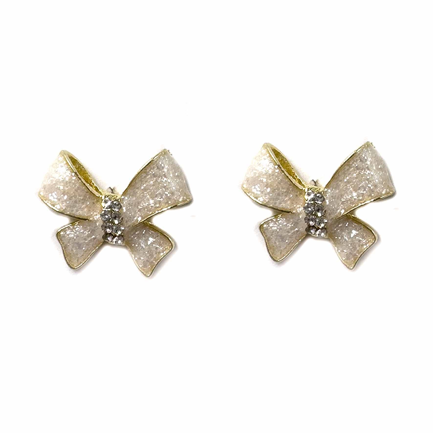 Palestro Milano Orecchini Mini Fiocchi Creamy