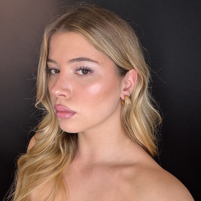 Palestro Milano Orecchini Mini Goccia Perlata