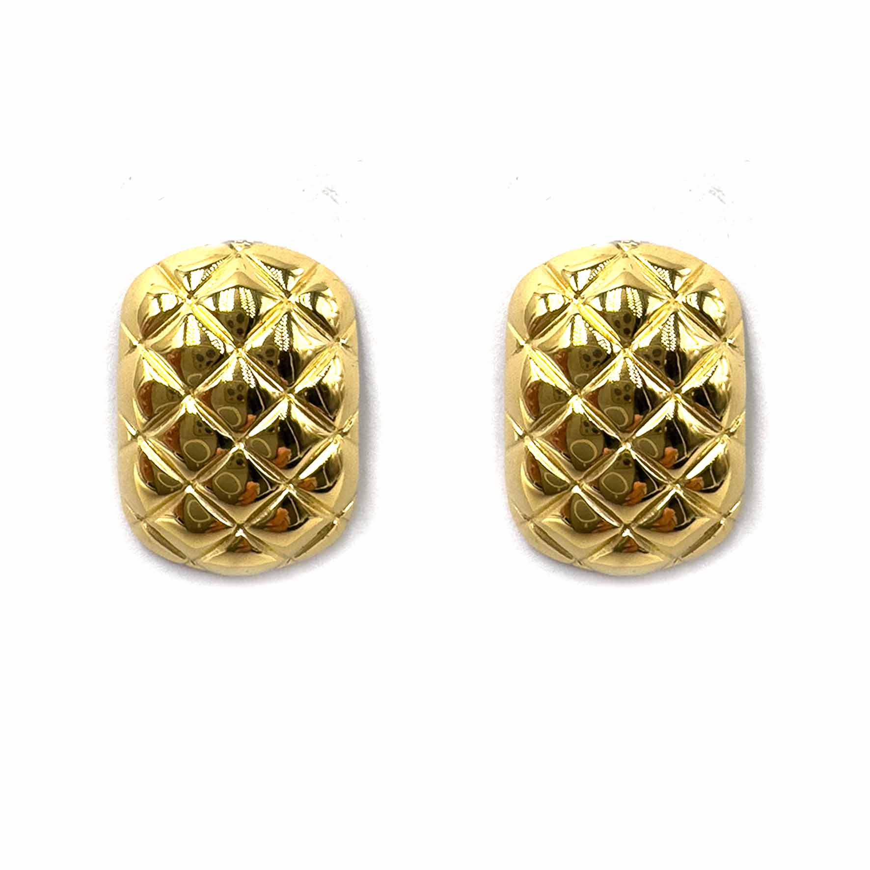 Palestro Milano Orecchini Mini Intrecci Gold Plated