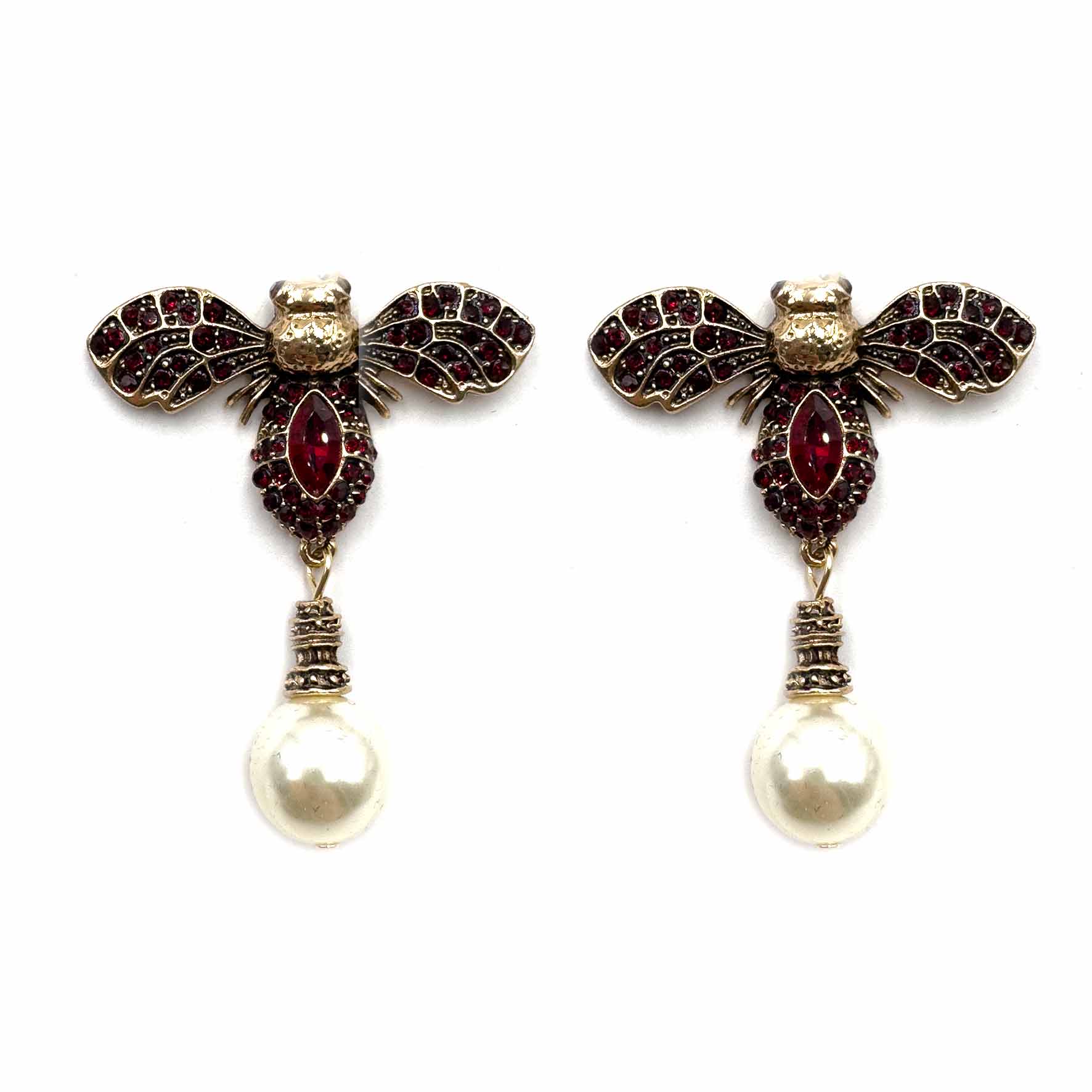 Palestro Milano Orecchini Mosca Reale con perla