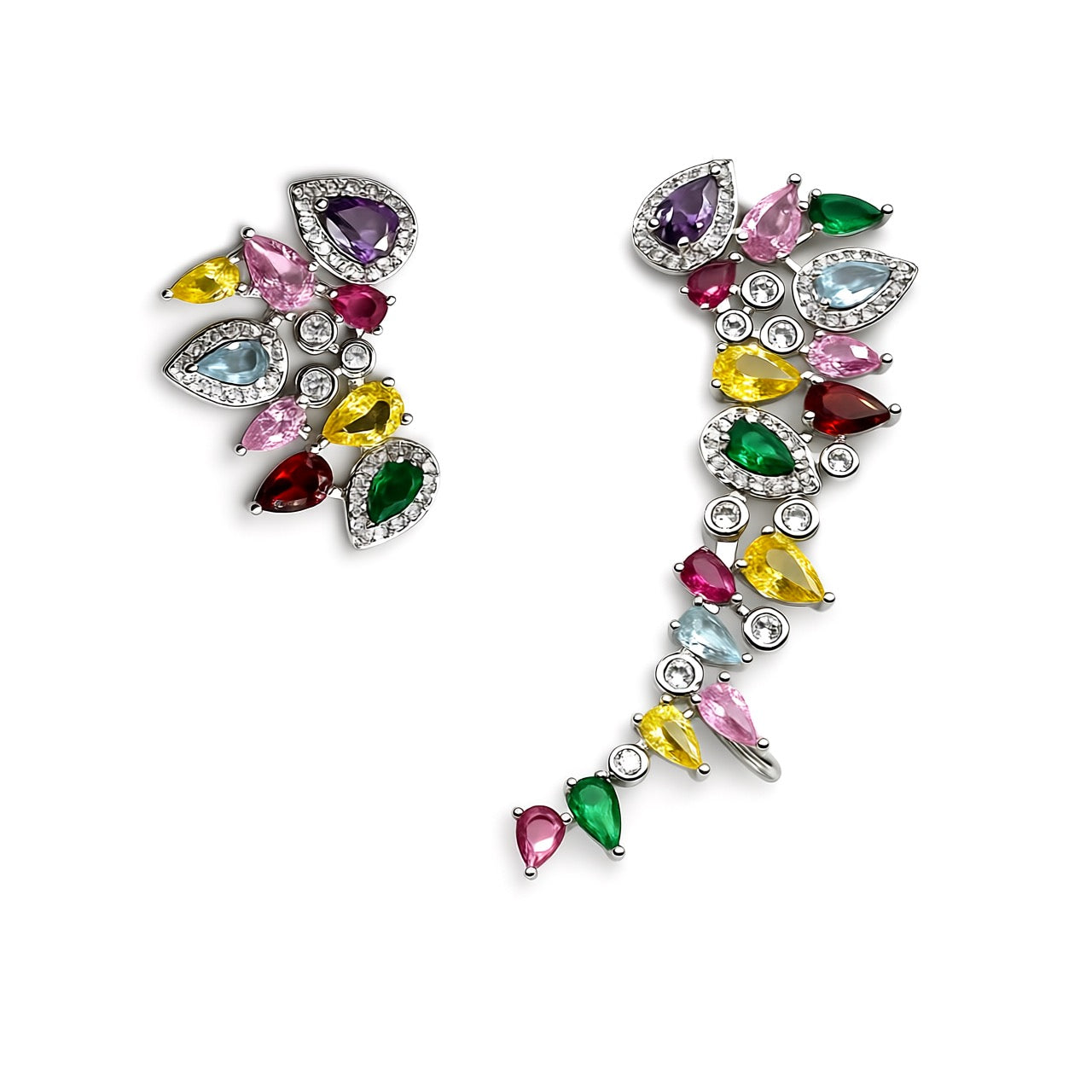 Palestro Milano Orecchini Multicolor Magia di Zirconi