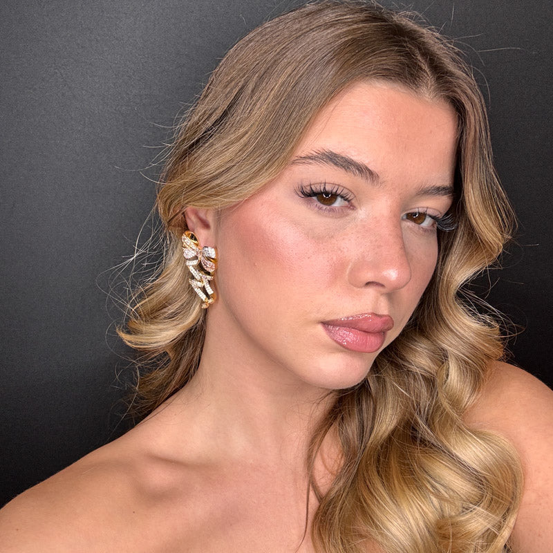 Palestro Milano Orecchini Nastro festoso