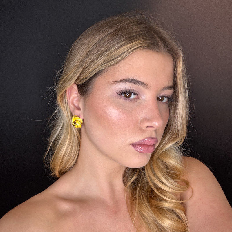 Palestro Milano Orecchini Nodo colorato