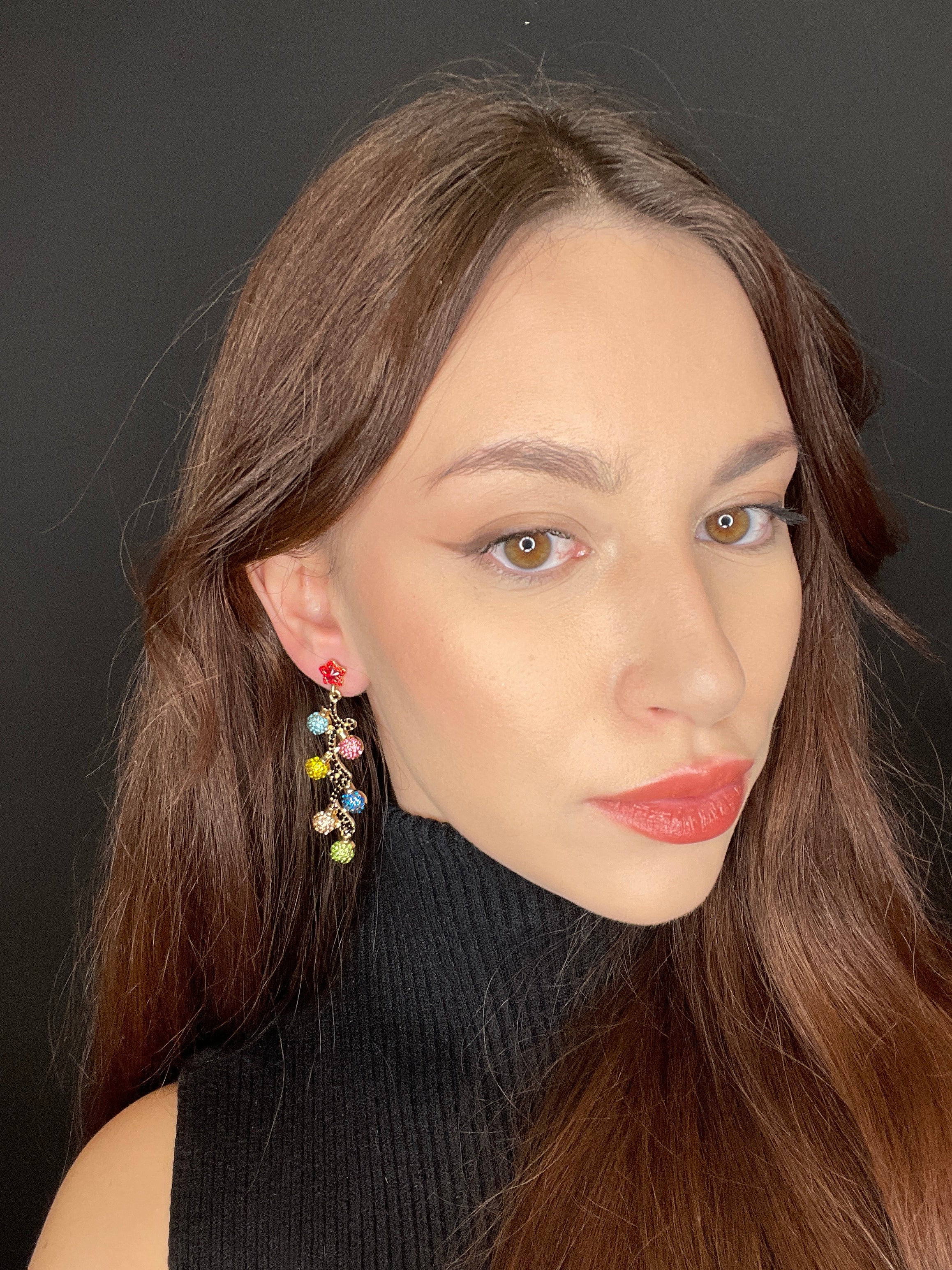 Palestro Milano Orecchini Palline Natalizie - new version