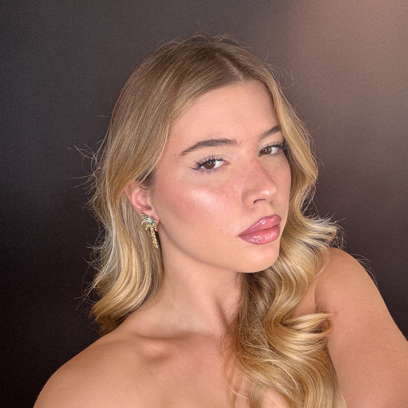 Palestro Milano Orecchini Palme Esotiche