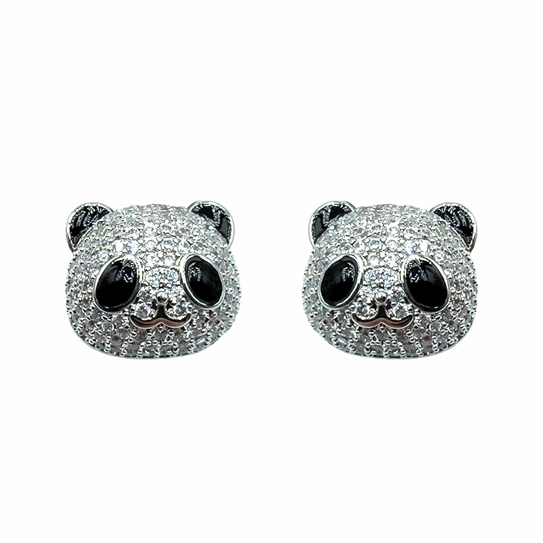 Palestro Milano Orecchini Panda di Pavè