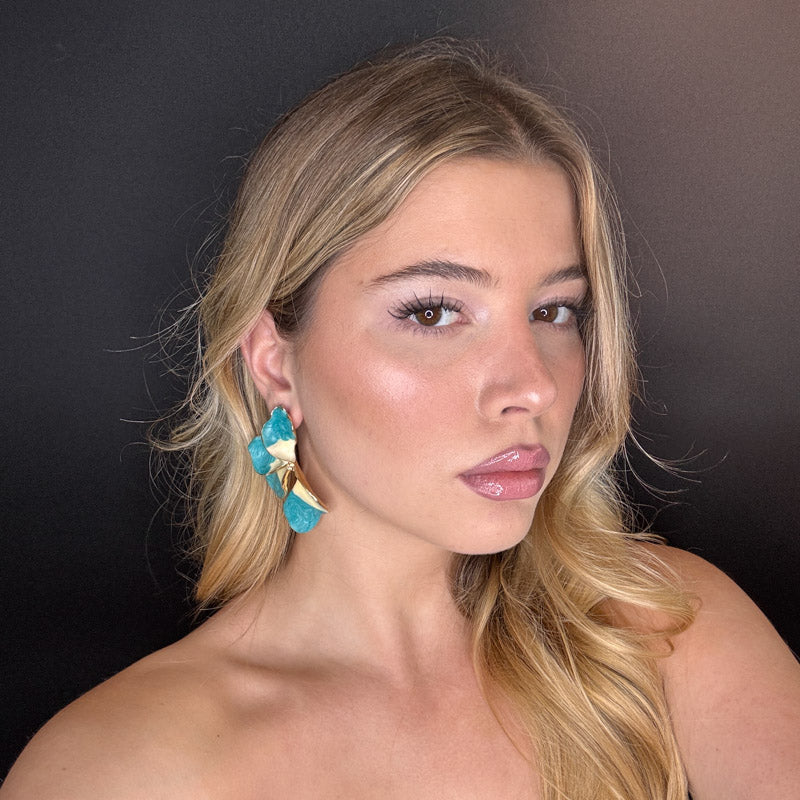 Palestro Milano Orecchini Petali dalle Maldive