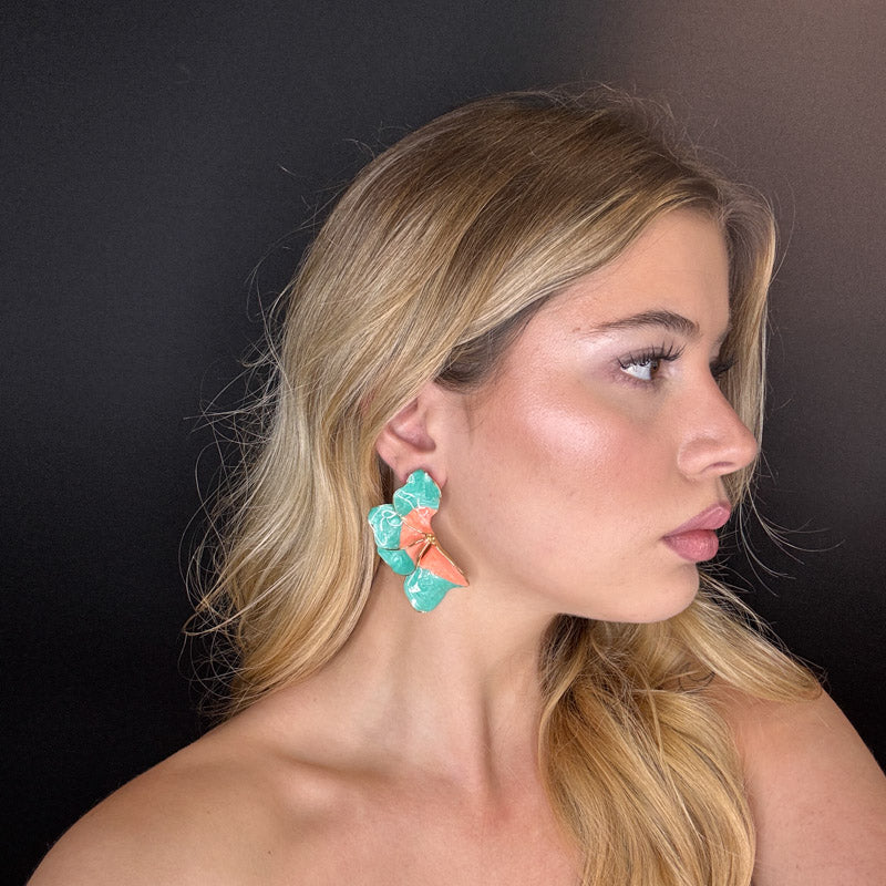 Palestro Milano Orecchini Petali dalle Maldive