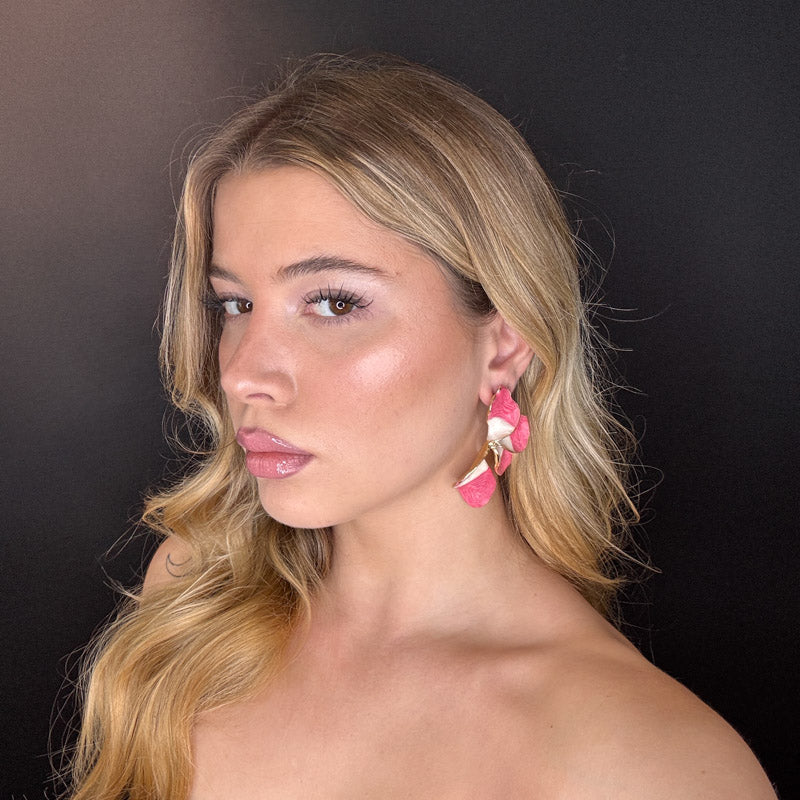 Palestro Milano Orecchini Petali dalle Maldive