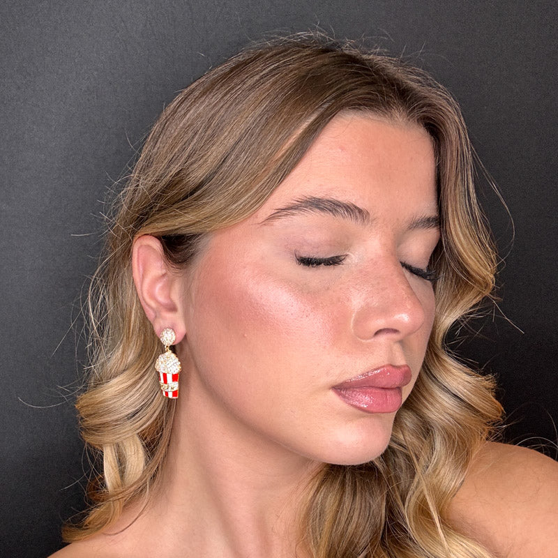 Palestro Milano Orecchini Pop Corn di Pavè