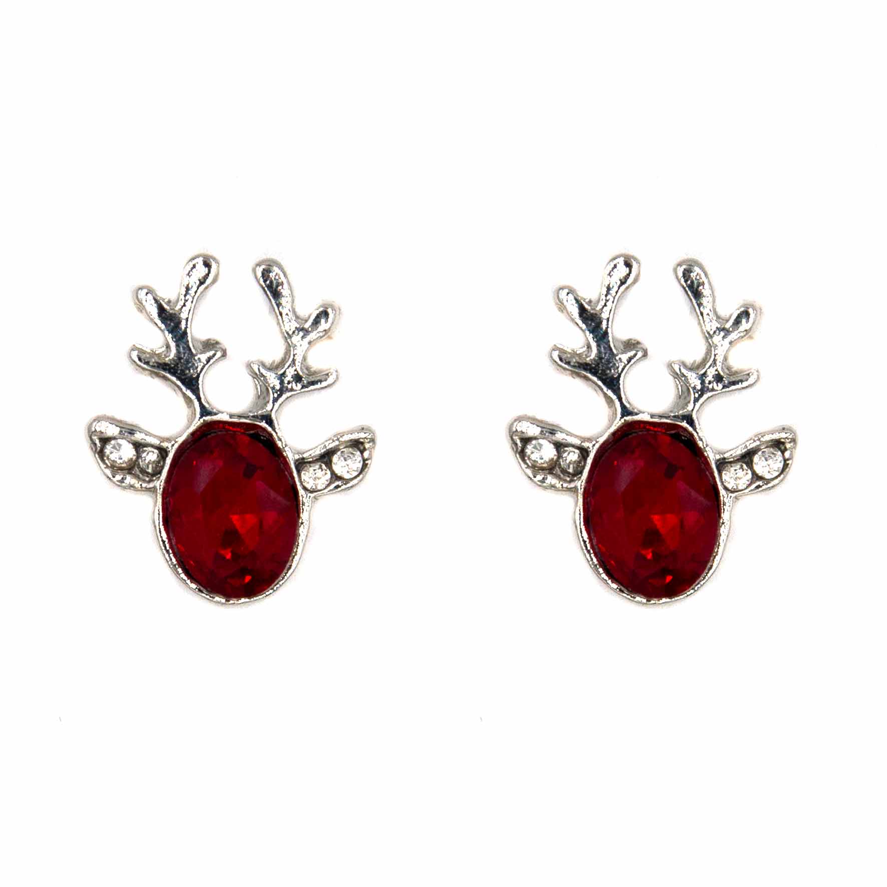 Palestro Milano Orecchini Rudolph red