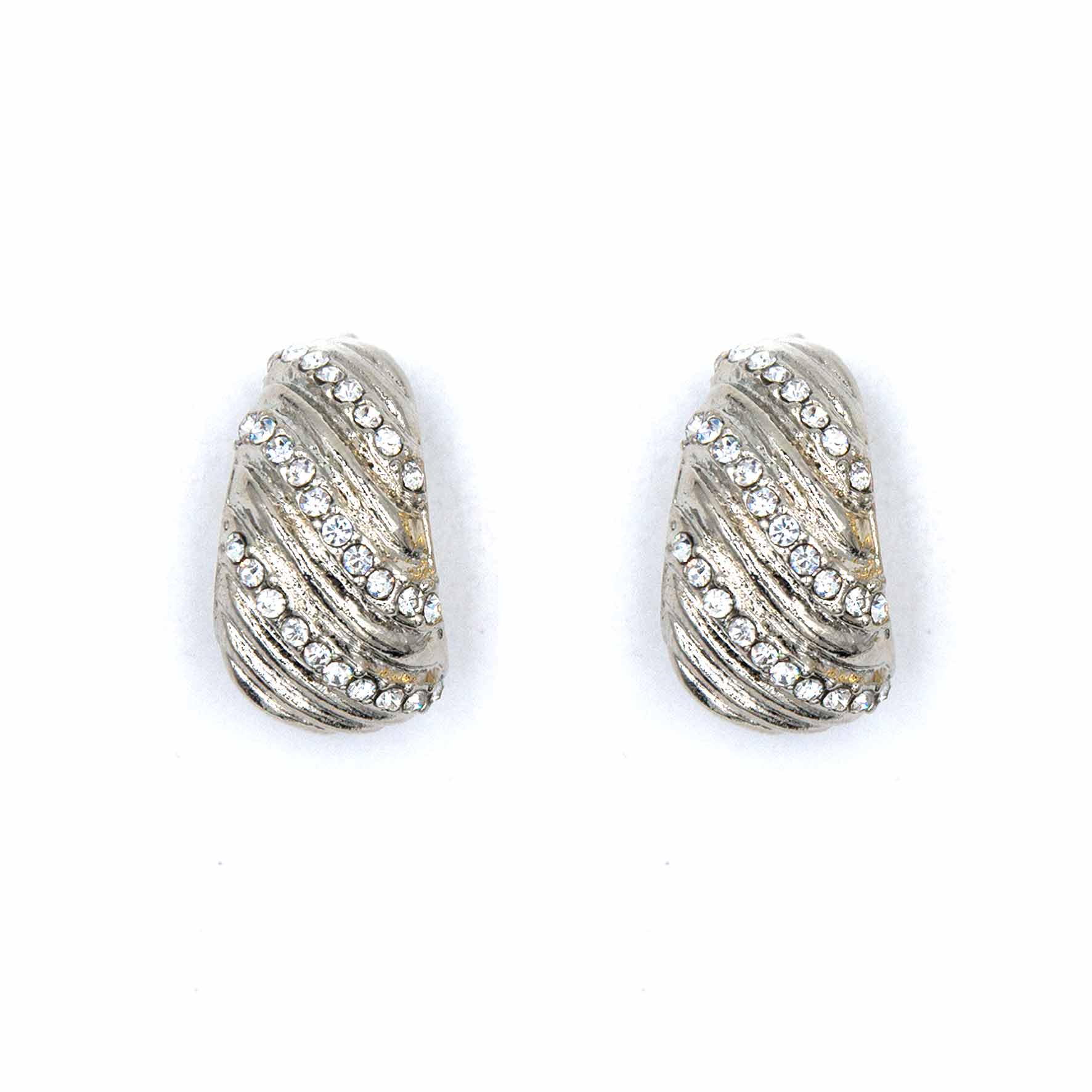 Palestro Milano Orecchini Silver Brioches