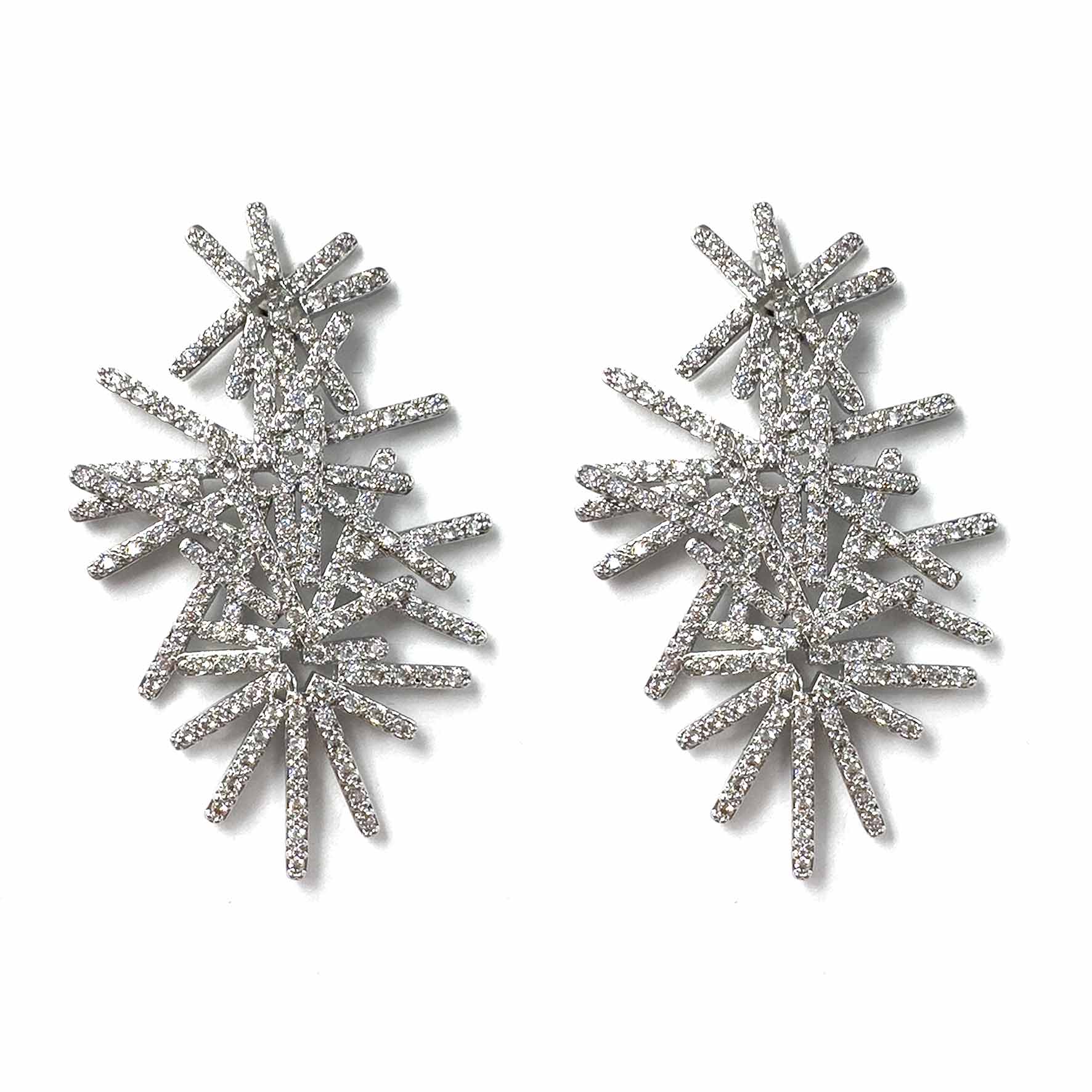Palestro Milano Orecchini Silver Firmamento