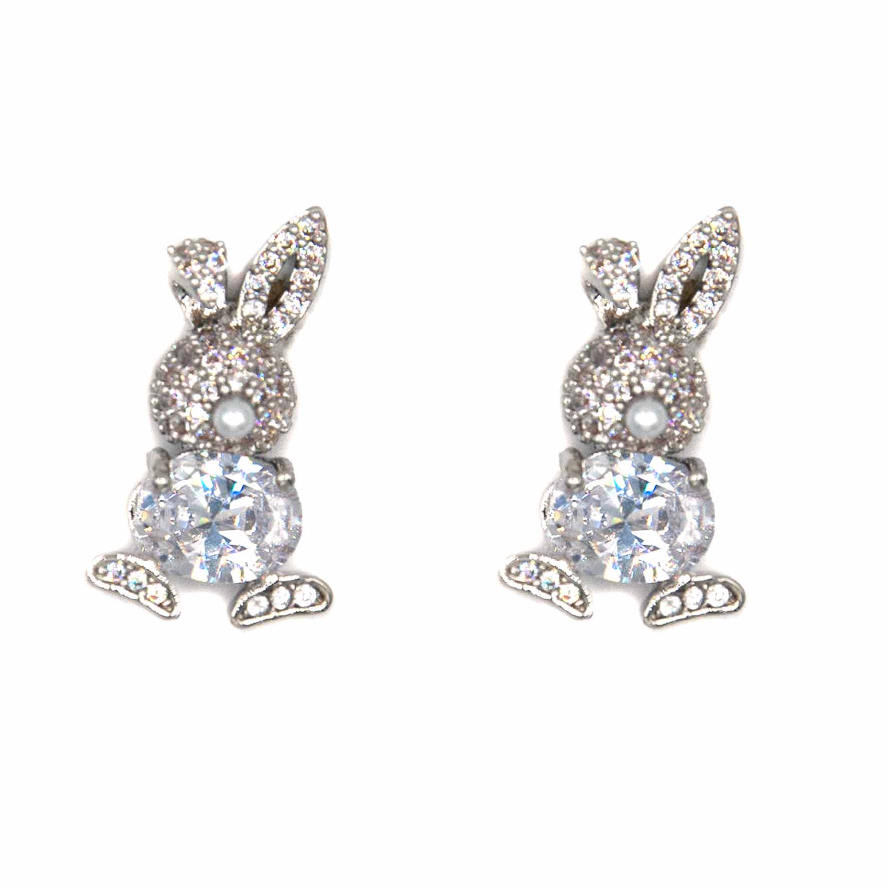 Palestro Milano Orecchini Silver Mini Bunny