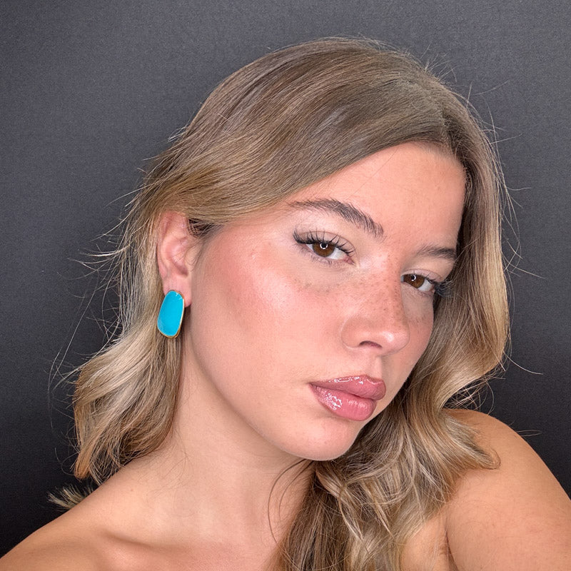 Palestro Milano Orecchini Specchi Colorati