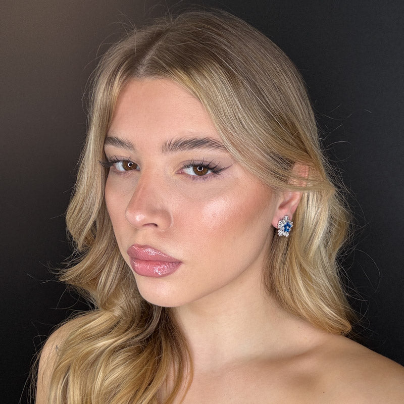 Palestro Milano Orecchini Stelle di pavè