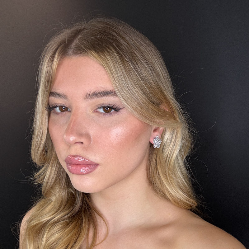 Palestro Milano Orecchini Stelle di pavè