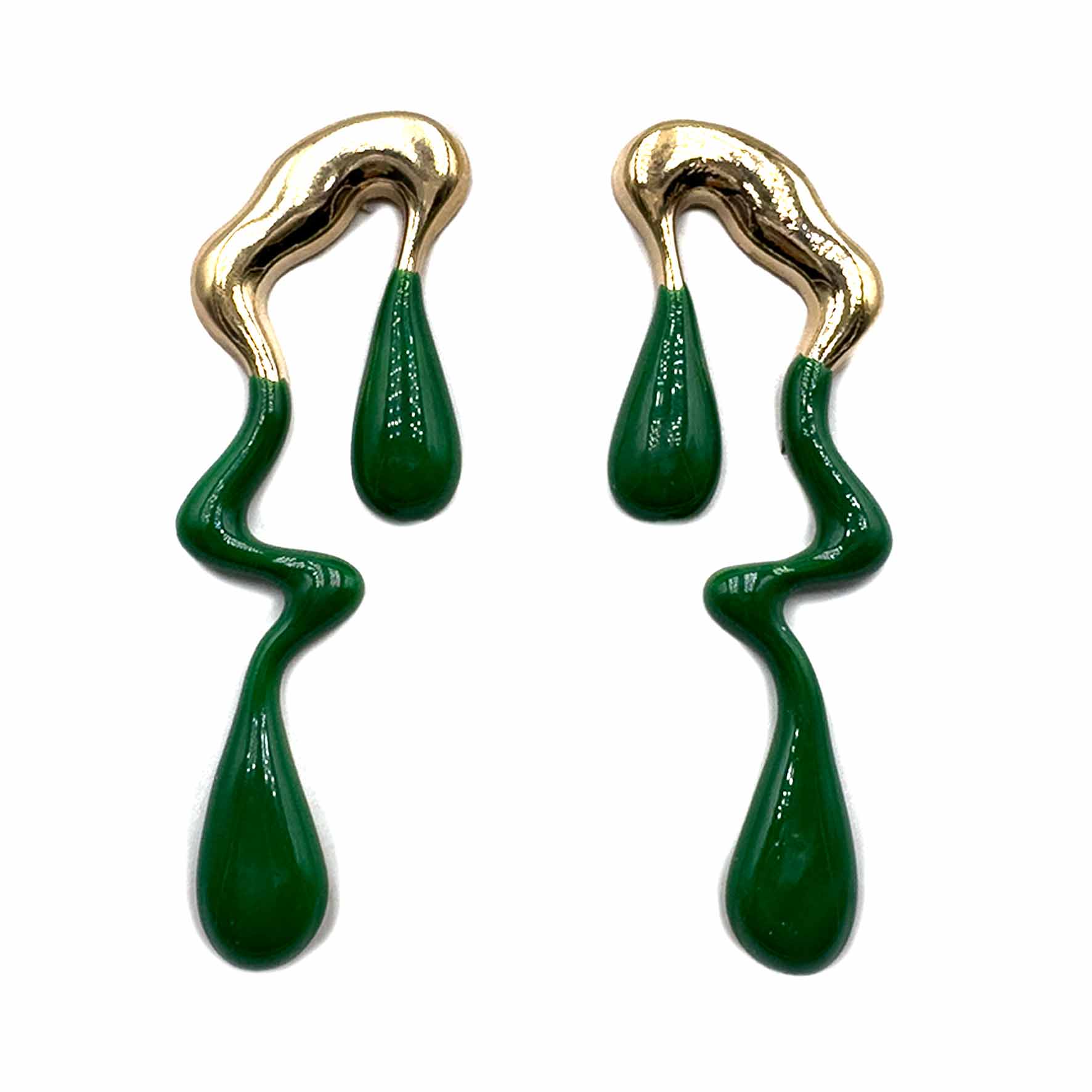 Palestro Milano Orecchini Verde Dalì - New Colors 2024