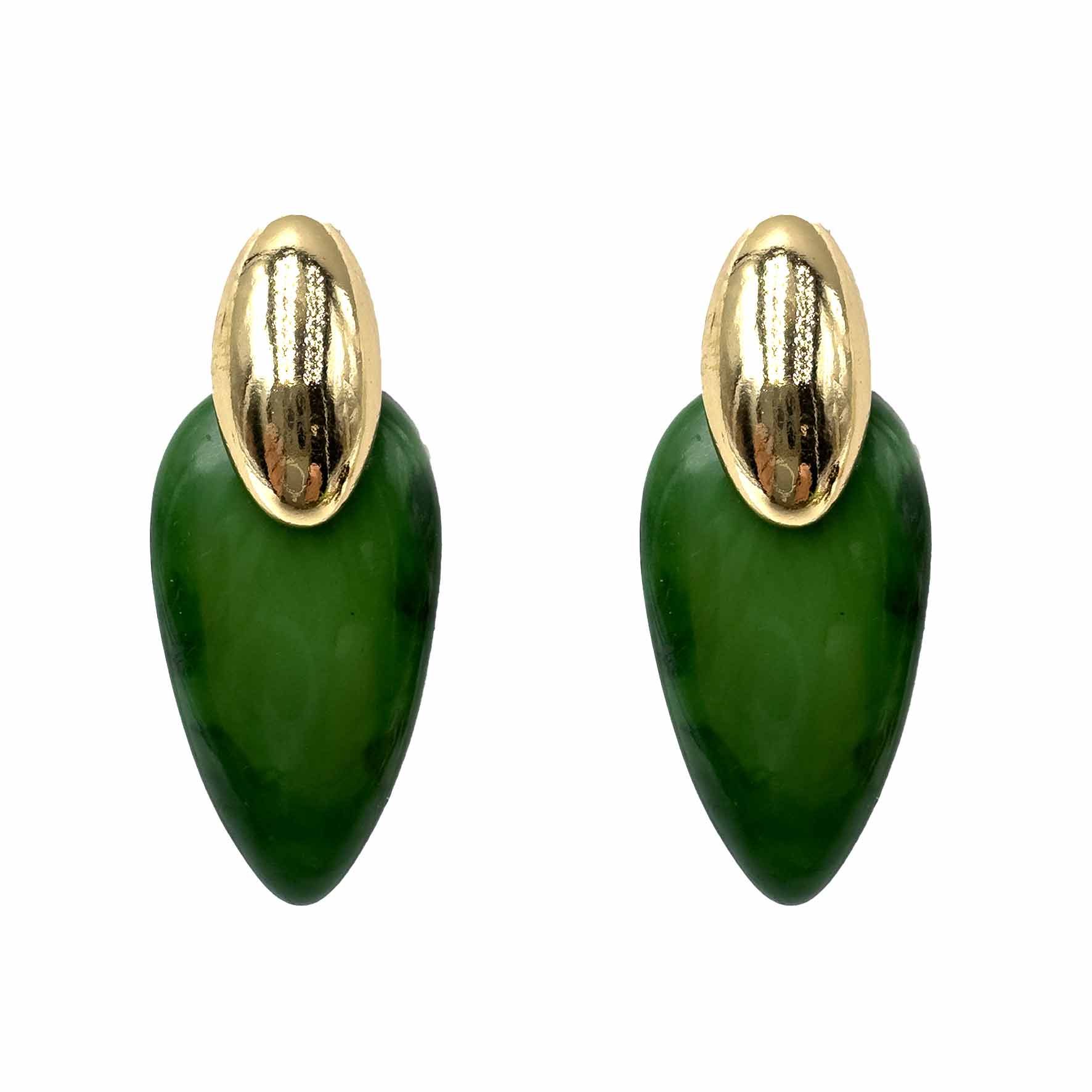 Palestro Milano Orecchini Verde Fiona