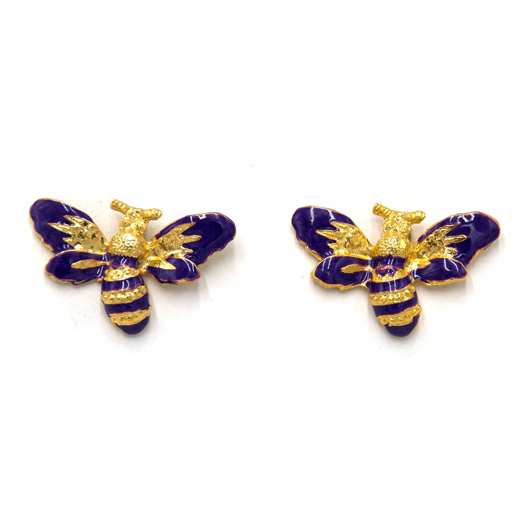 Palestro Milano Orecchini Viola Api - New Collection 2023