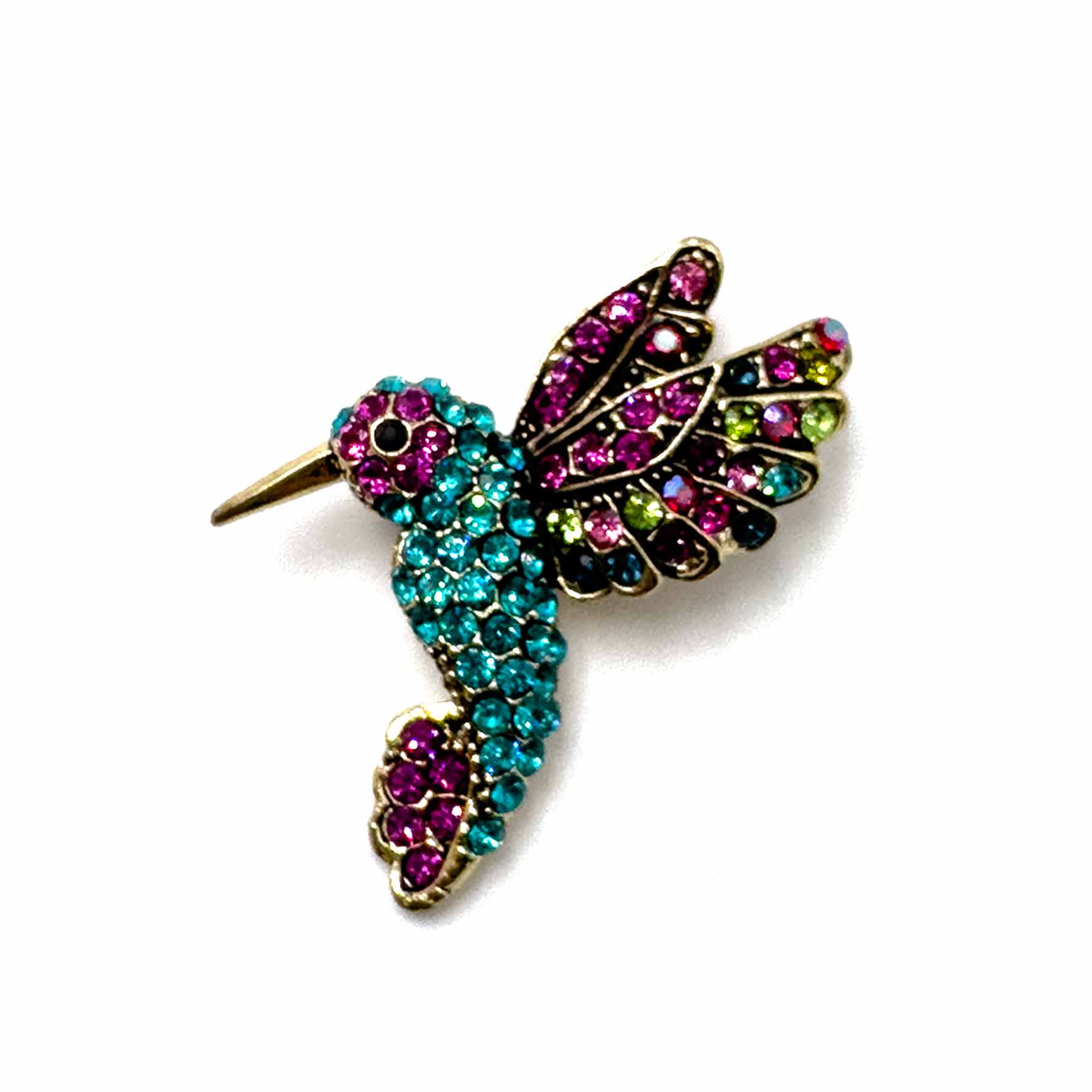 Palestro Milano Spille e spillette Azzurro Colibri
