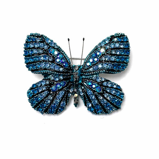 Palestro Milano Spille e spillette Azzurro Farfalla