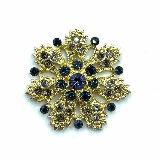 Palestro Milano Spille e spillette Fiocchetto di Neve - Lillac Blu