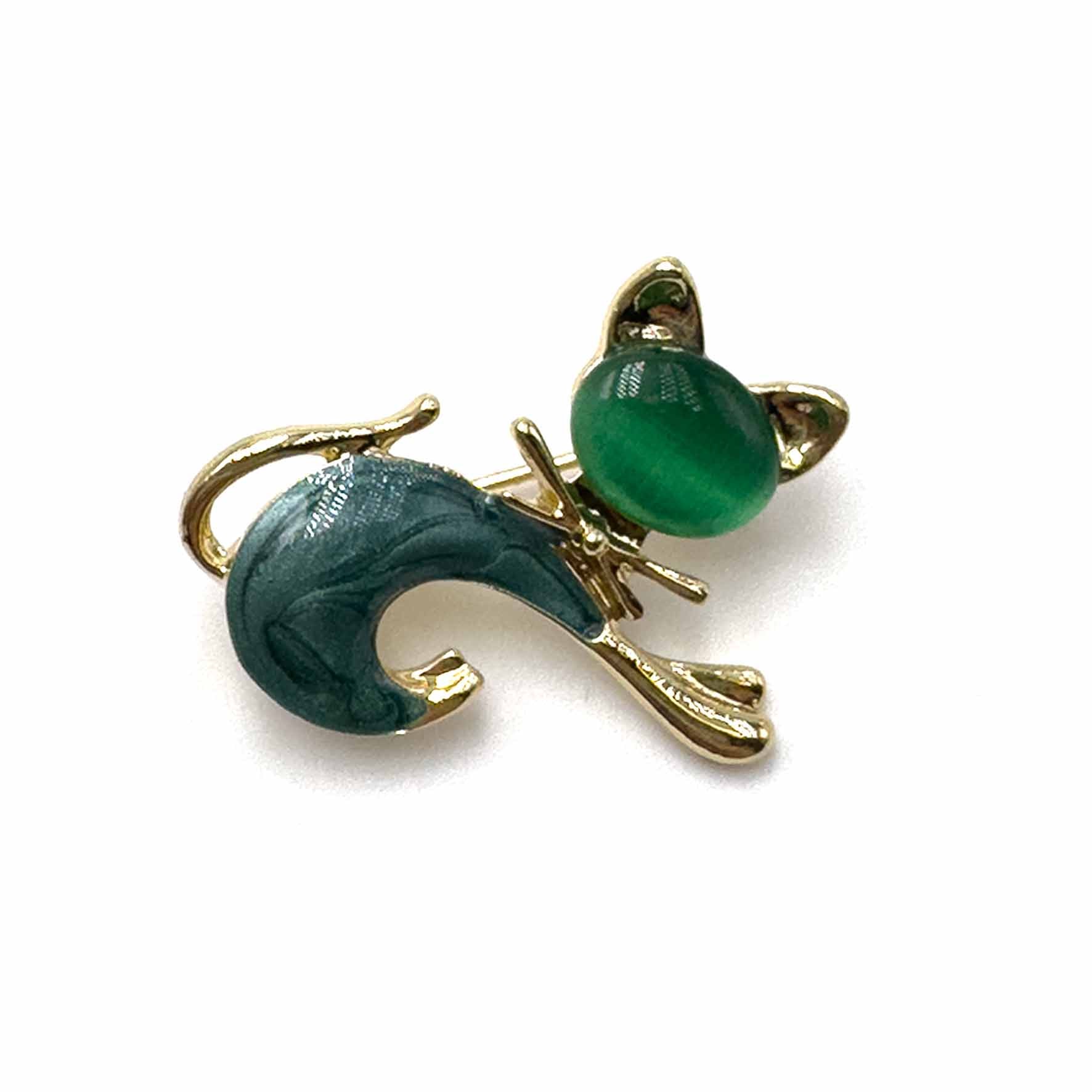 Palestro Milano Spille e spillette Verde Gattino Stirato