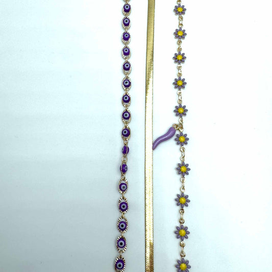 Trio cavigliere magia di lavanda