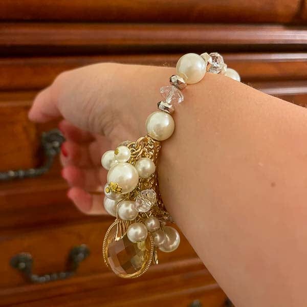 Palestro Milano Bracciali Perle Classic White Petra