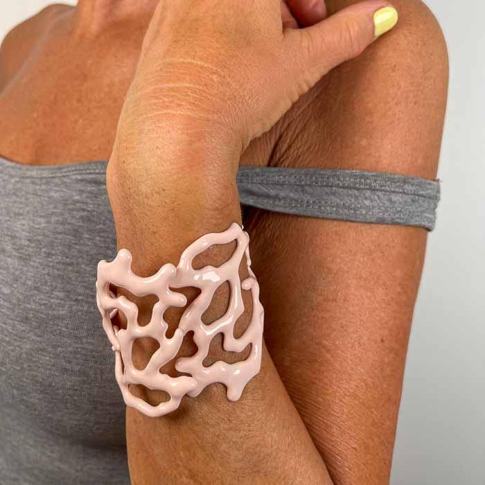 Palestro Milano Bracciali Rosa Chiaro Corallino