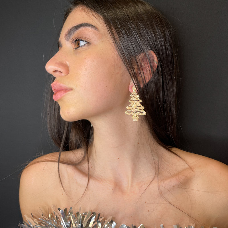 Palestro Milano Orecchini Alberello di Natale