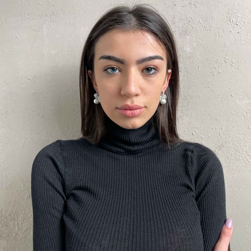 Palestro Milano Orecchini Ape Regina Big Perla