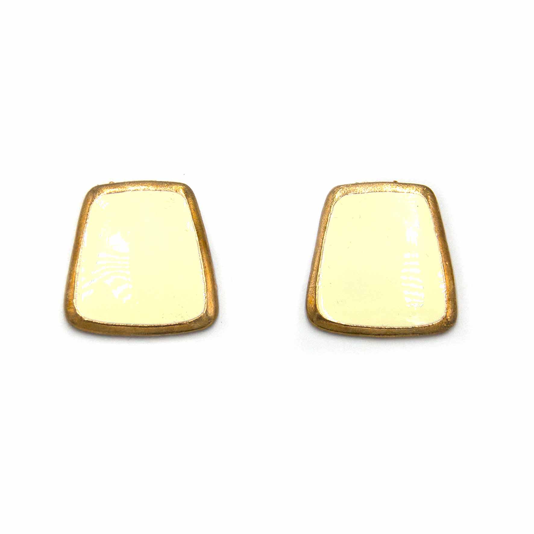 Palestro Milano Orecchini Bianco Crema Dolce Vita