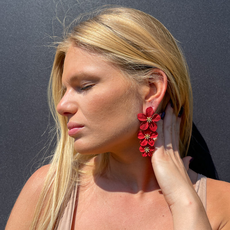 Palestro Milano Orecchini Cascata di Tre Fiori