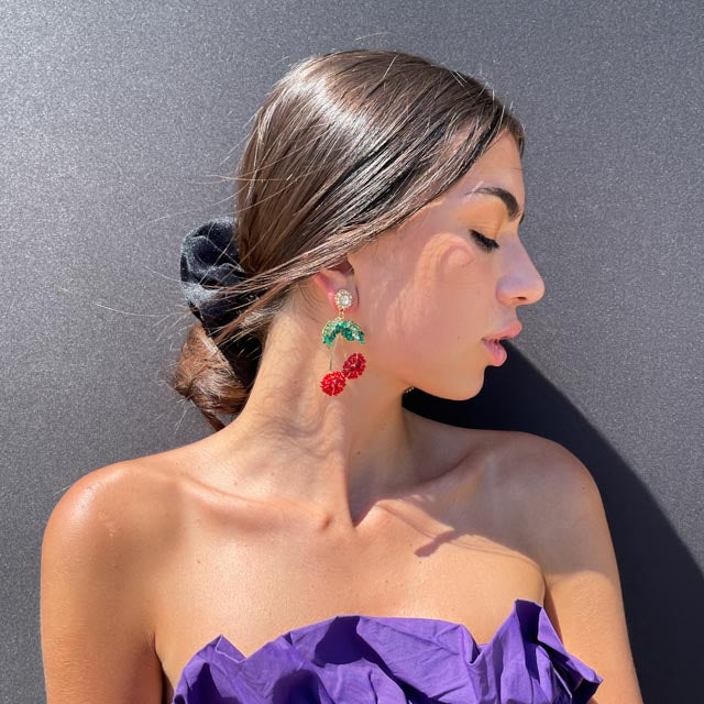 Palestro Milano Orecchini Cherry Preziose