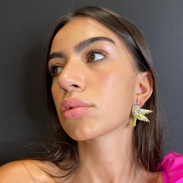 Palestro Milano Orecchini Colibrì