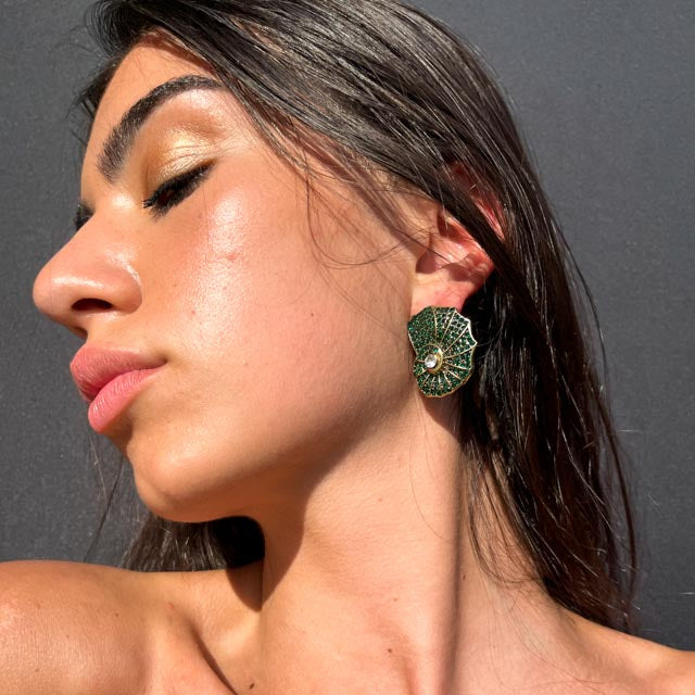 Palestro Milano Orecchini Conchiglie preziose