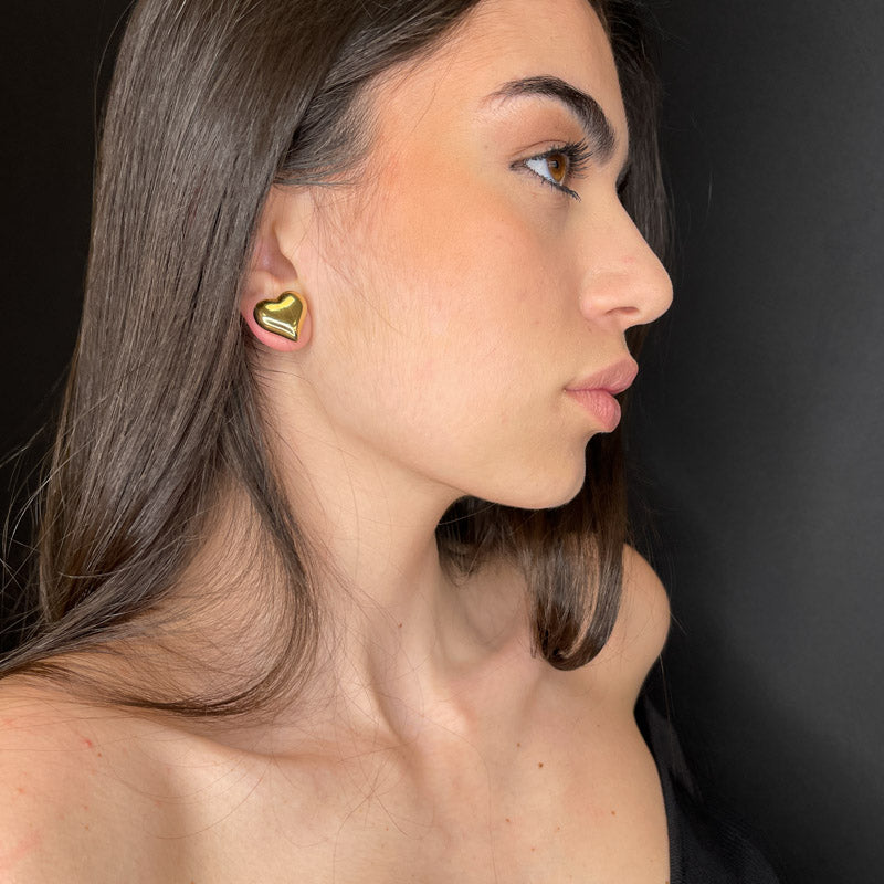Palestro Milano Orecchini Cuore d&
