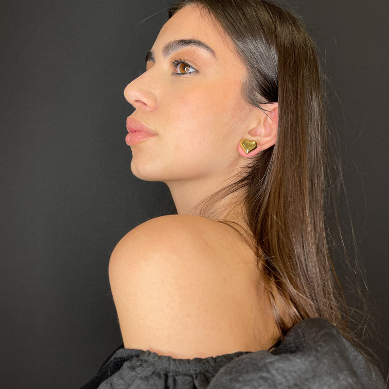 Palestro Milano Orecchini Cuore d&