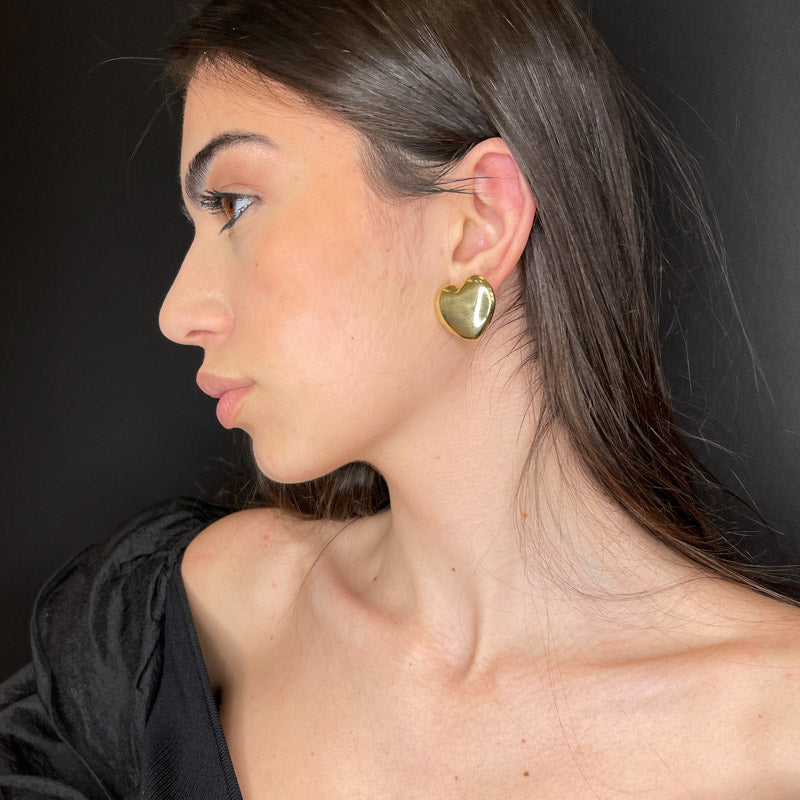 Palestro Milano Orecchini Cuore d&