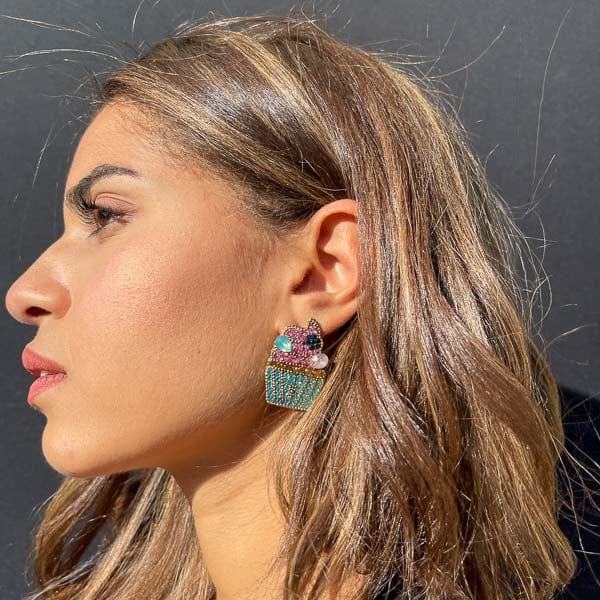 Palestro Milano Orecchini Cupcake