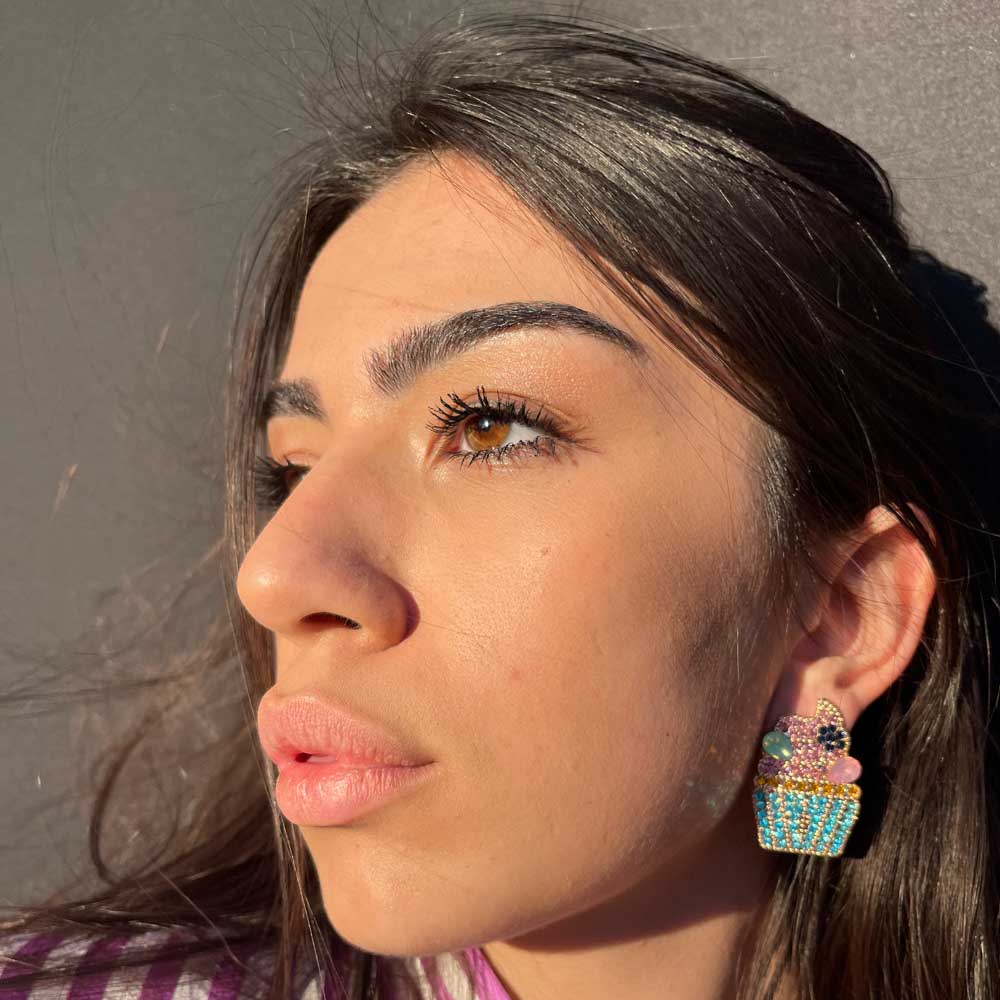 Palestro Milano Orecchini Cupcake