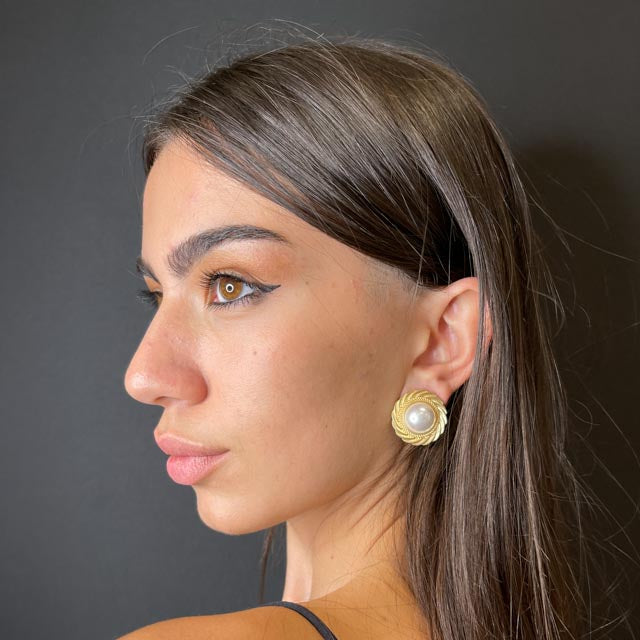 Palestro Milano Orecchini Dafne tondo