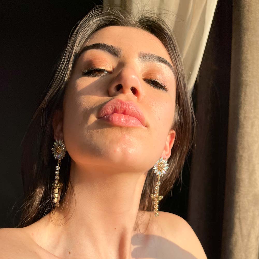 Palestro Milano Orecchini Dalia Multicolor - New Collection