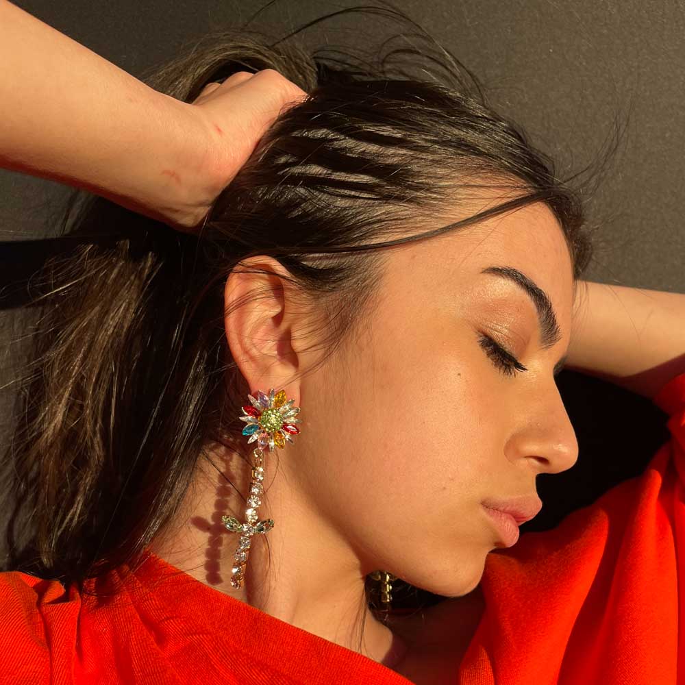 Palestro Milano Orecchini Dalia Multicolor - New Collection