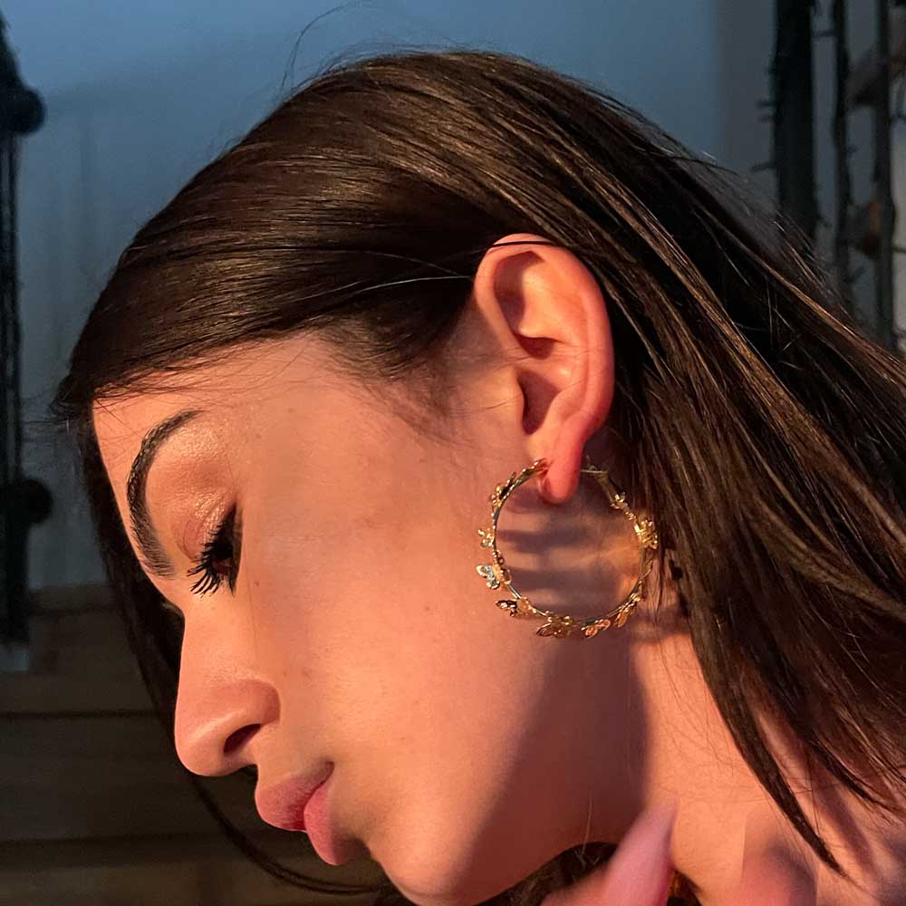 Palestro Milano Orecchini Danza di Farfalle