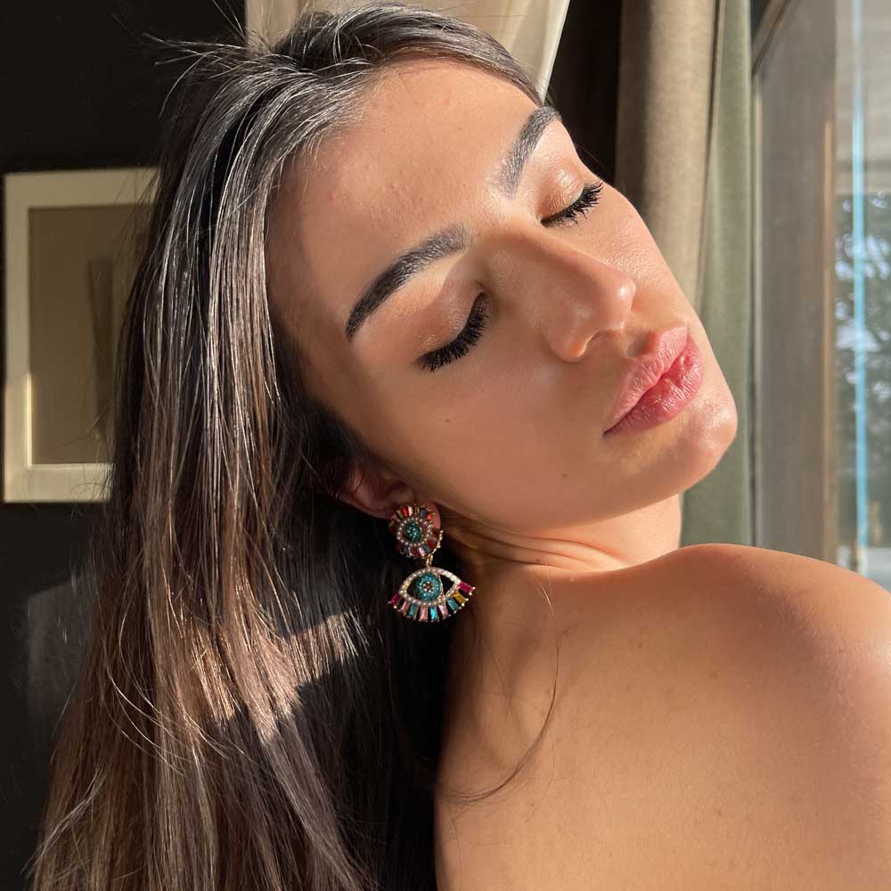 Palestro Milano Orecchini Doppi Occhi