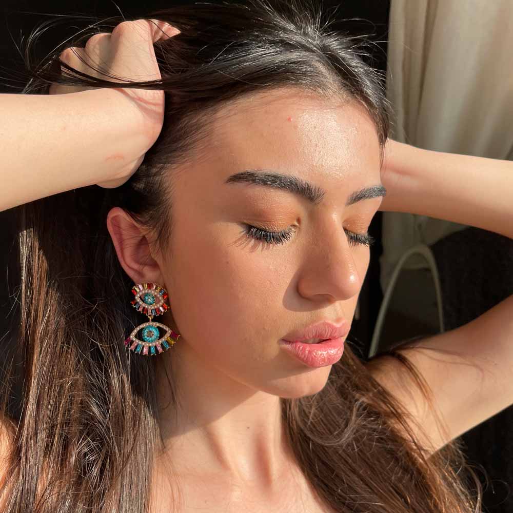 Palestro Milano Orecchini Doppi Occhi